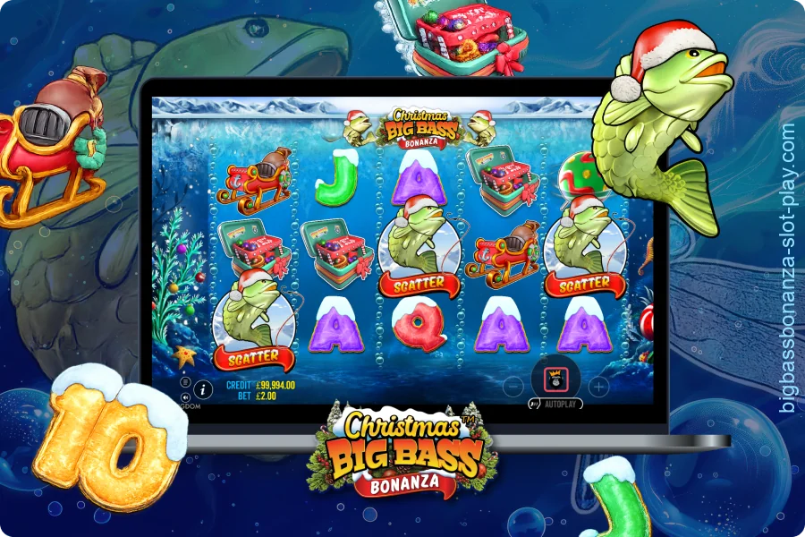Step-by-step guide on how to place a bet and understand the basics of the game mechanics in Christmas Big Bass Bonanza