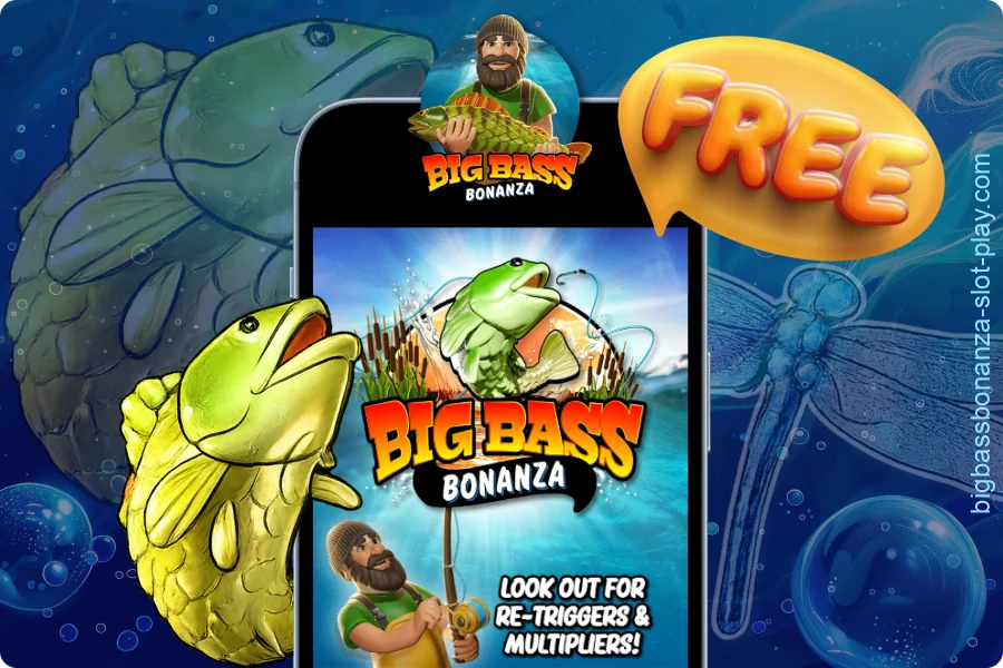 Several ways for players in the UK to play Big Bass Bonanza for free